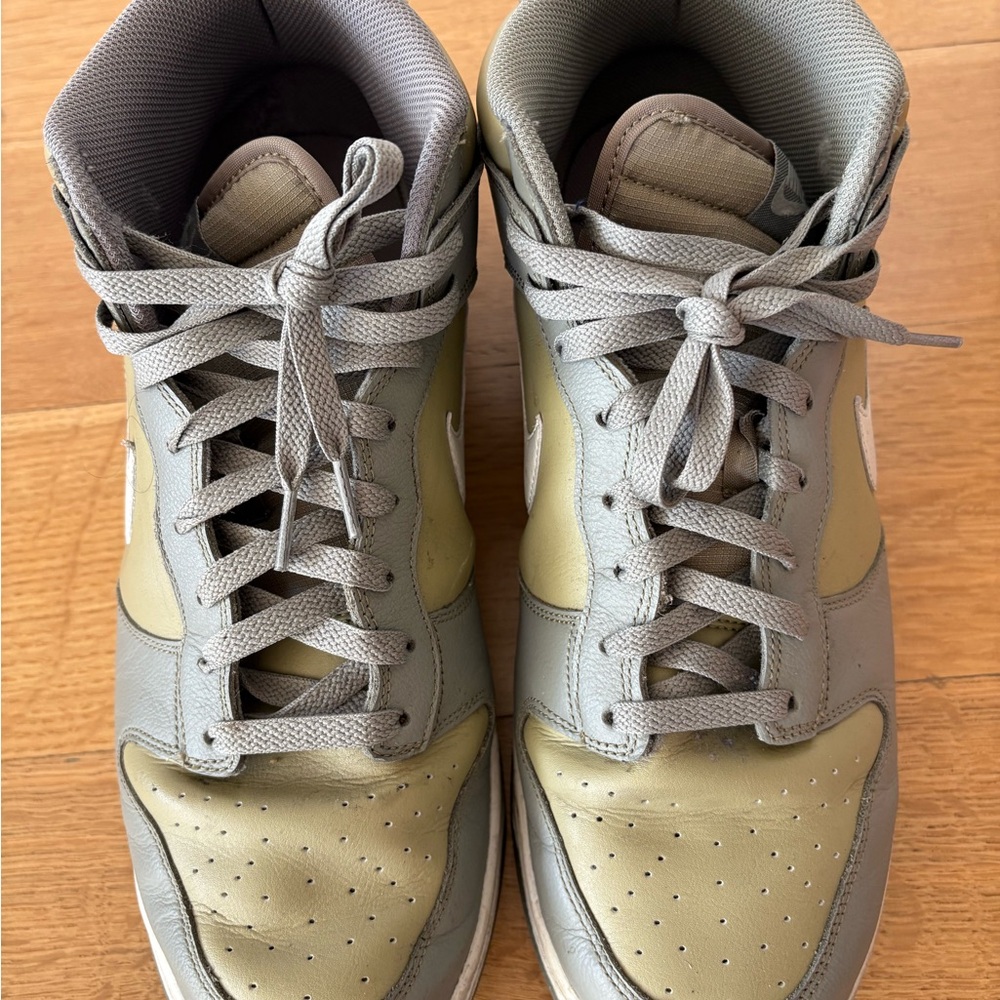 Men's Nike Dunk Mid 'Dark Stucco' sneakers, size 13 - Picture 8 of 11